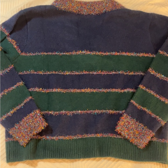 True Craft Tinsel V-Neck Sweater - Picture 2 of 3